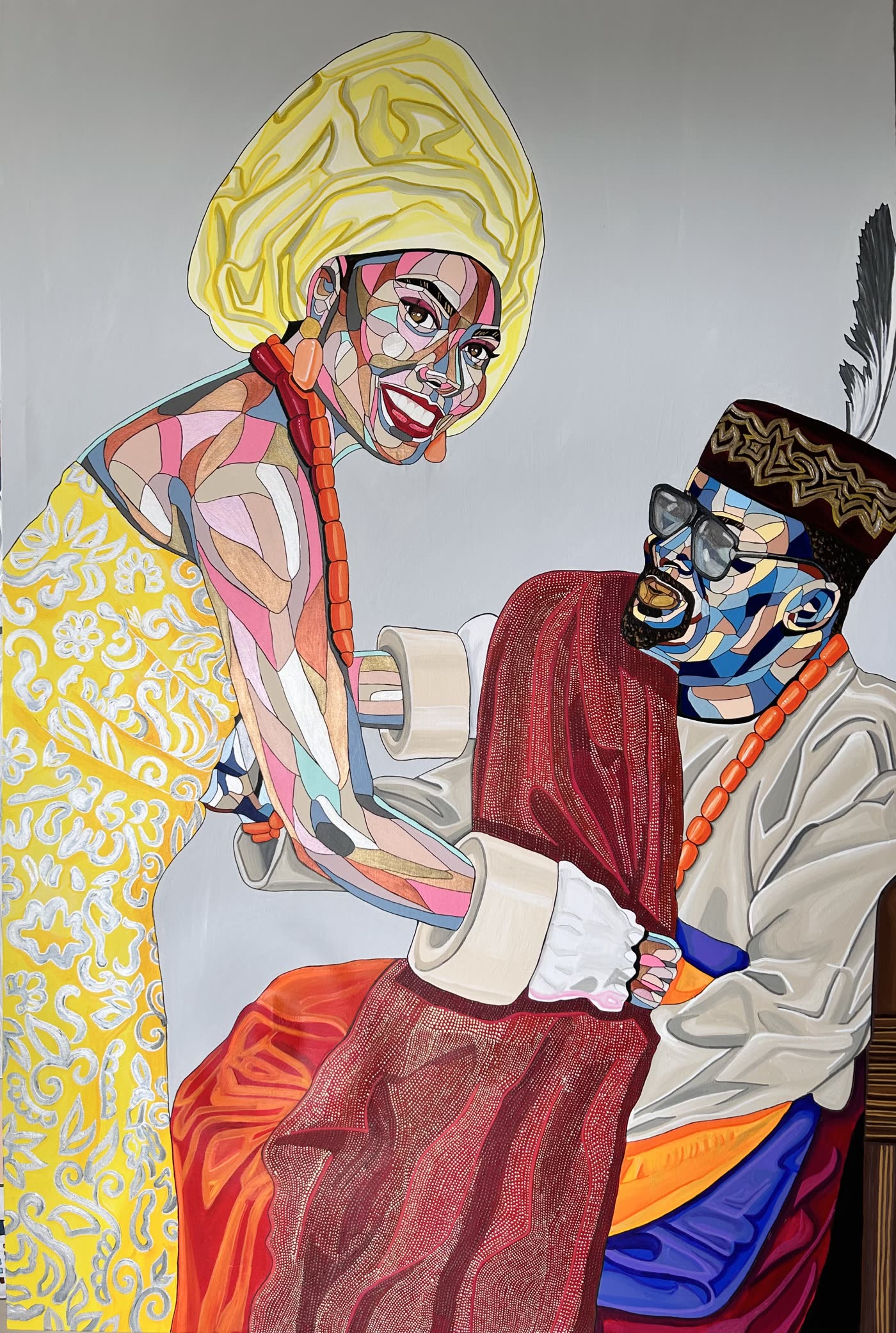 Draping of the George Fabric