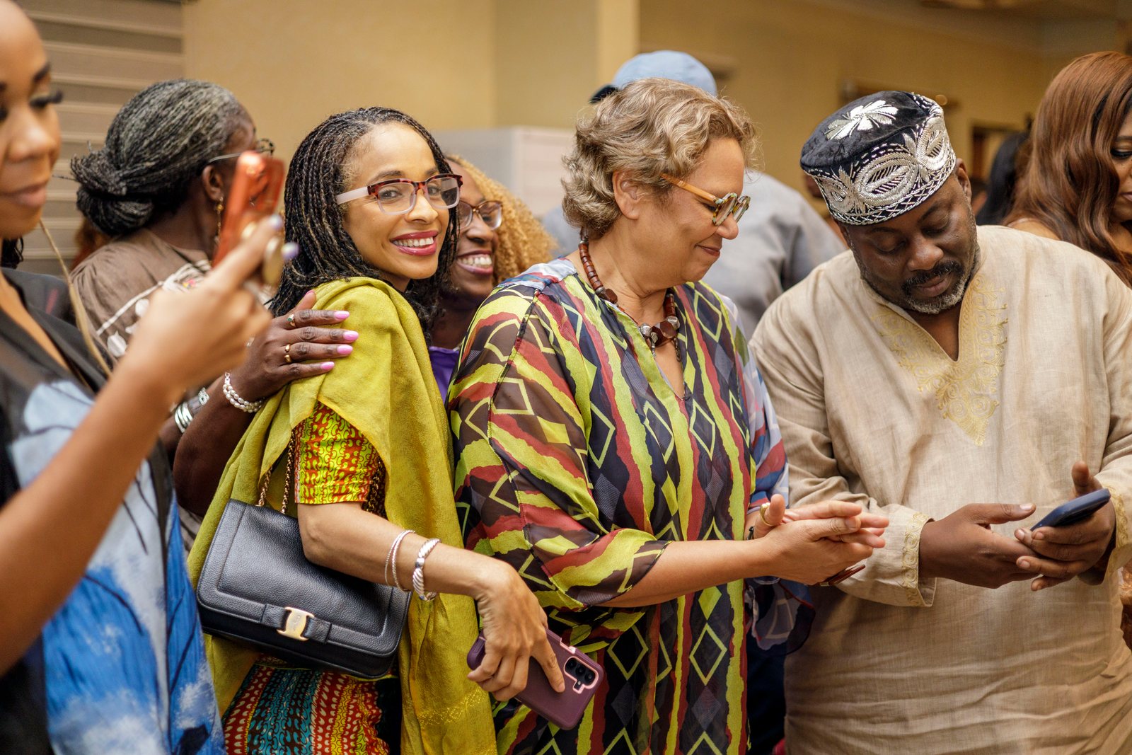 Guests at the opening &mdash; Embodied Spirits opening, Gaia Africa Club, Lagos