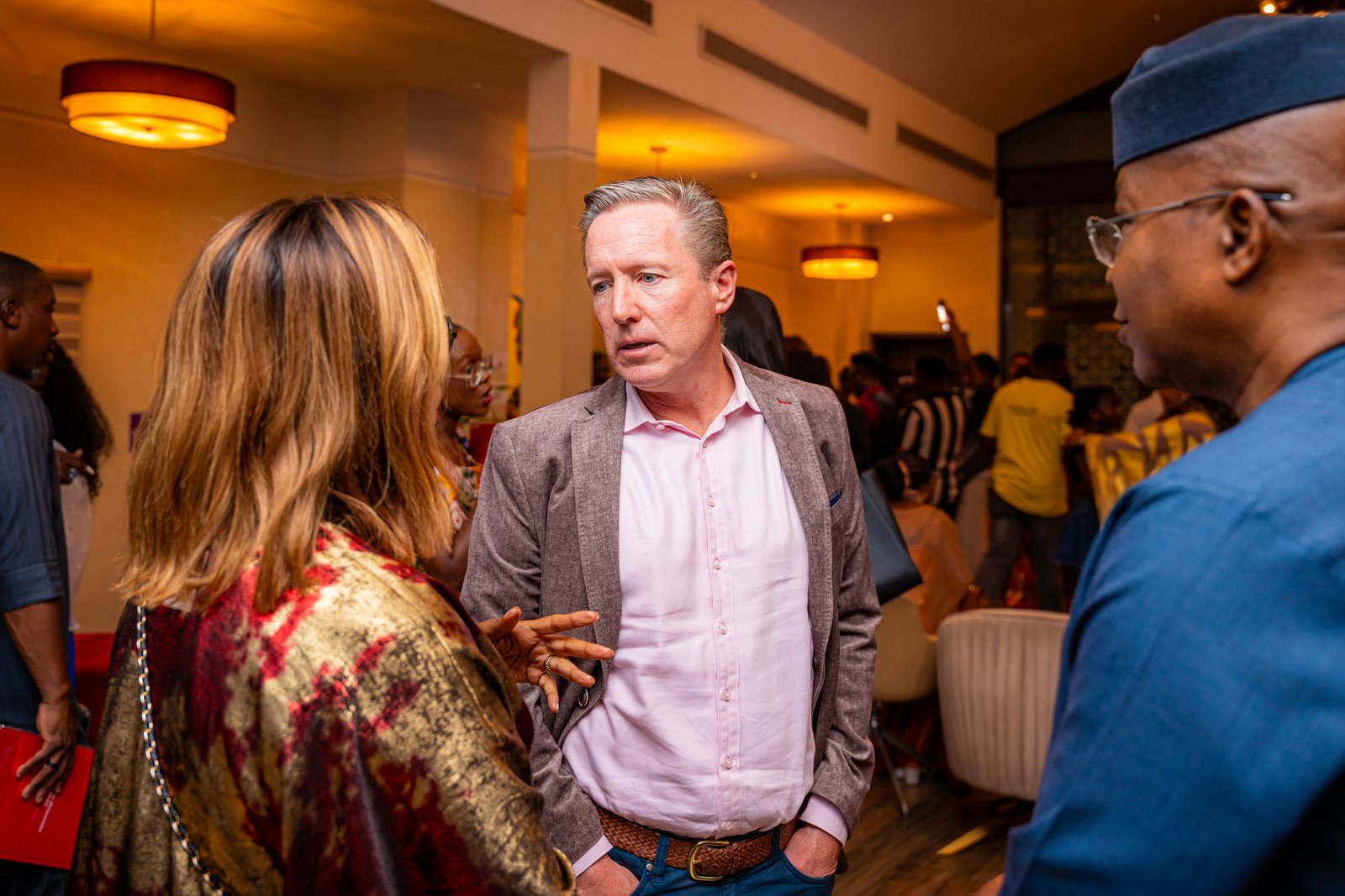 David Bird in conversation &mdash; Embodied Spirits opening, Gaia Africa Club, Lagos