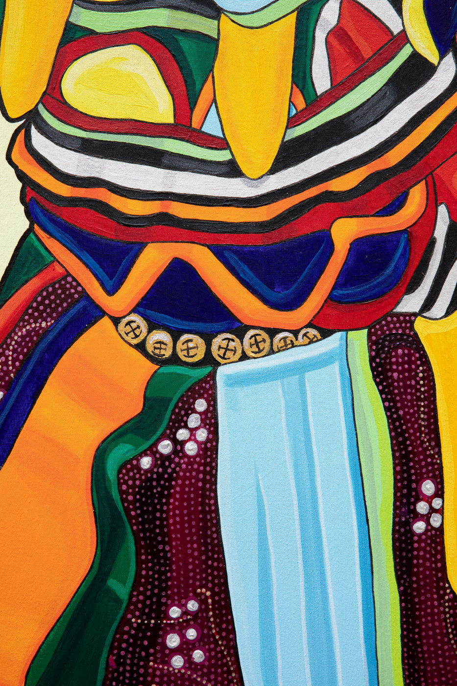 Agbogho Mmuo I, detail 5 — REWA